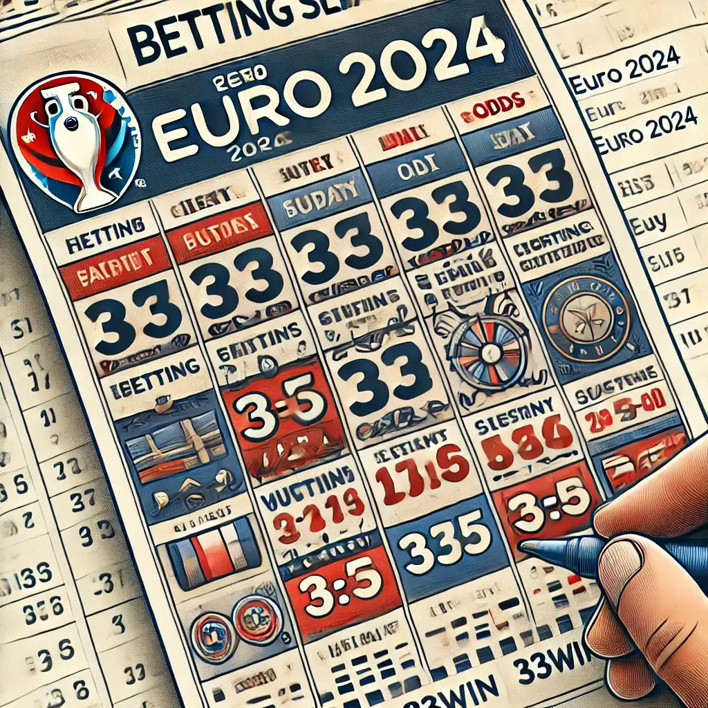 Cách cá cược EURO 2024 tại 33WIN